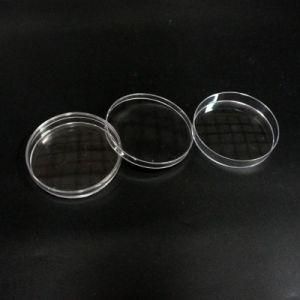 90mm Disposable Lab Plastic Sterile Clear Medical Types Cell Petri Dish
