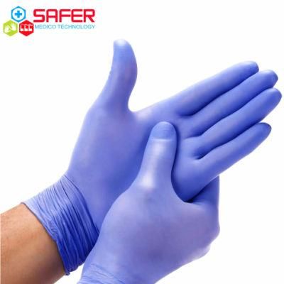 Safety Work Glove Disposable Nitrile Gloves for Food Service