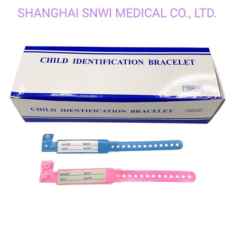 Hospital Identification Bracelet for Patient Use