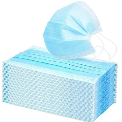 Disposable Face Mask 3 Ply Masks Non Woven Anti Flu Virus Dust Mouth Medical Surgical Masks