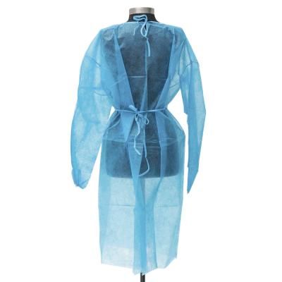 Safety Best Price Disposable Isolation Gown Patient and Hospital Non-Woven Chemotherapy