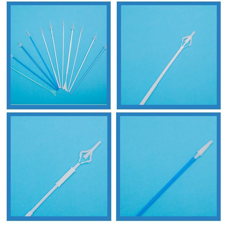 Gynecological Disposable Medical Sterile Cyto Brush Plastic Cervical Spatula Scraper
