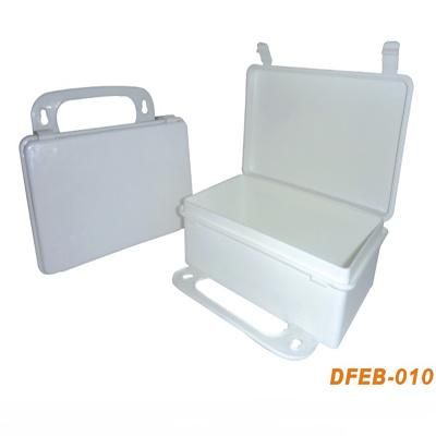 Empty PP White First Aid Box Middle Kit Medical Kit