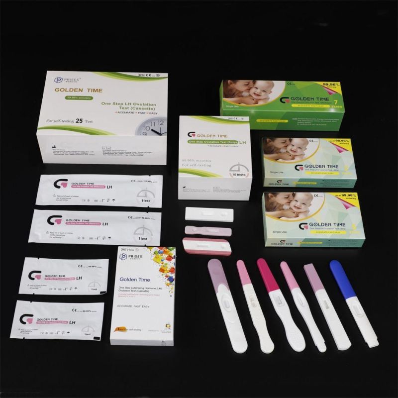 Disposable Medical Supplies Colloidal Gold Lh Hormone Ovulation Rapid Test Strips