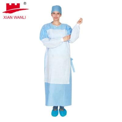 Non Woven Disposable Medical Sterile Hospital SMMS Gowns