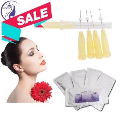 19g 100mm L Cannula Needle Cog for Face Skin Lifting CE Pdo Facial Tensor Threads