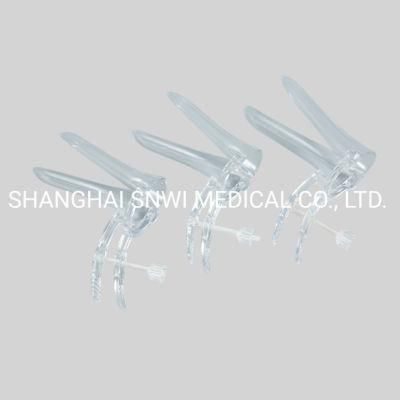 Disposable Medical Lever Screw Type Vaginal Speculum/Plastic Sterile Gynecological Vaginal Dilators