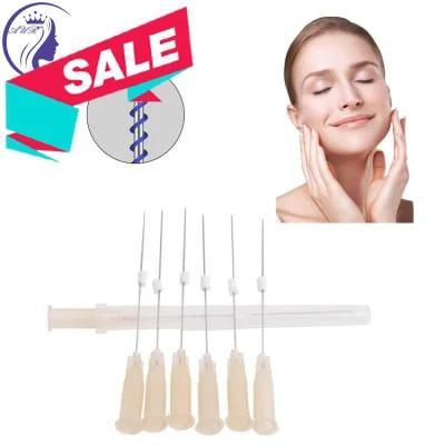 3D Meso Thread Skin Care Cog Pdo Filler Body Thread with Blunt Cannula for Nose Lift