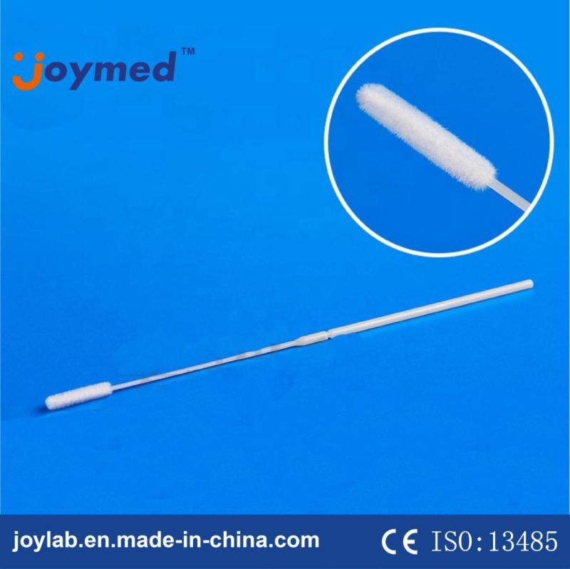 Wholesale Medical Disposable DNA Cells Sampling Swab Oral Nasal Throat Cavities Cells Specimen Collection Nylon Flocked Swab