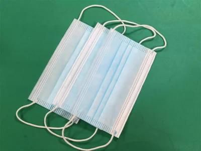 3ply Disposable Medical Non Woven Protective Face Mask with Ce Certificate