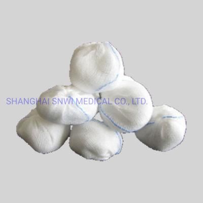 Medical Disposable High Absorbent 100 % Cotton Medical Gauze Ball
