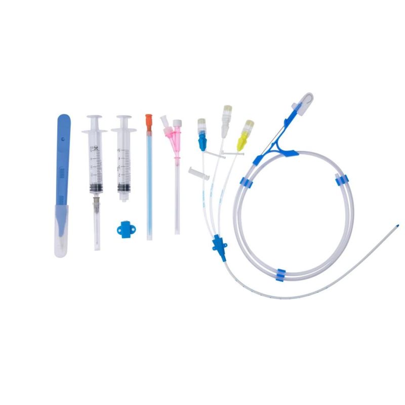 Wholesale Medical Injection Double Lumen CVC Central Venous Catheter Kit