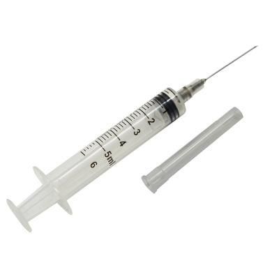 High Quality 23G 3ml Disposable Plastic Vaccine Syringes and Needles