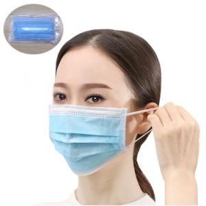 Surgical Mask Disposable Medical Protective Non-Woven 3 Layers Facial Non-Woven Melt-Blown Earloop Face Mask with CE