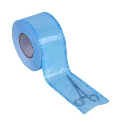 Disposable Medical Surgical Packaging Heat Sealing Flat Autoclave Eo Sterilization Pouch Roll for Dental Clinic