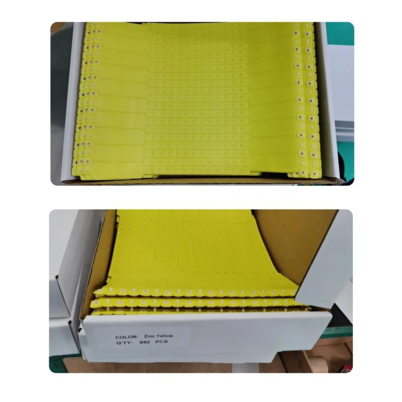 Waterproof Vinyl Material Wristband with Custom Logo for Events