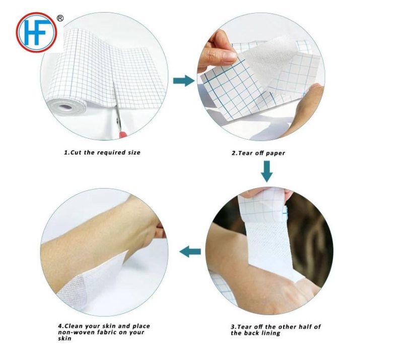 Factory Price Own Factory Comfortable Breathable Wound Dressing Non Woven Adhesive Dressing Tape