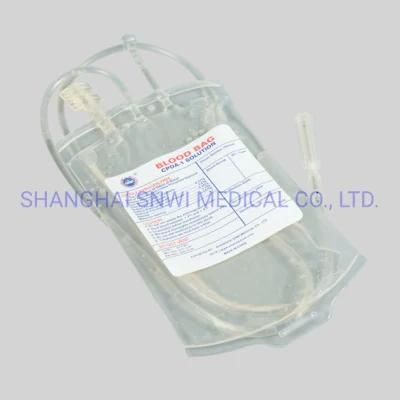 Disposable Surgical Medical Supply 250ml/350ml/450ml/500ml Blood Collection Bag, Blood Bag Used in Hospital