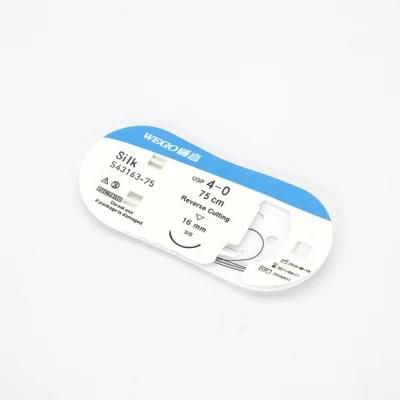 Surgical Suture Silk with Tray Package