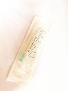 2 Part Disposable Plastic Syringe with Needle