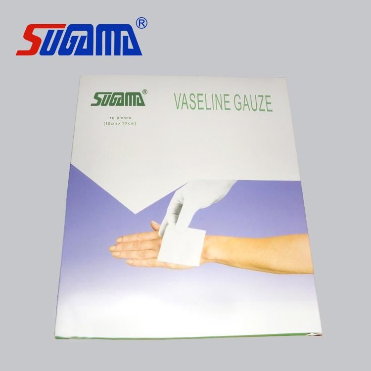 CE Approved Scratch and Wound Paraffin Gauze Dressing