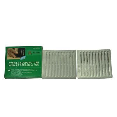 CE Approval Quality Assurance Disposable Sterile Copper Wire Handle Aluminum Foil Packing Acupuncture Needles for Medical