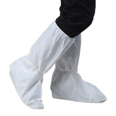 Disposable Machine Made Shoe Boot Cover Nonwoven/Plastic Disposable Fabric Boot Cover