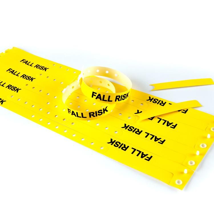 Gj-8070-05 Adult Plastic Alert Patient ID Wristband