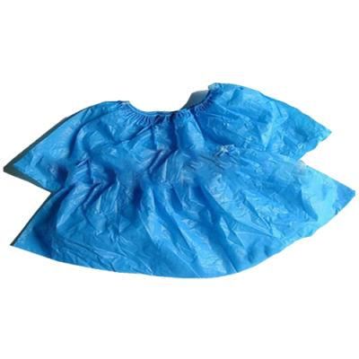 Disposable Surgical Booties CPE Shoe Covers Blue