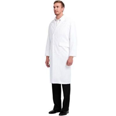 Free Sampletraditional Cotton White Doctor&prime; S Uniform Lab Coat Healthcare Coat