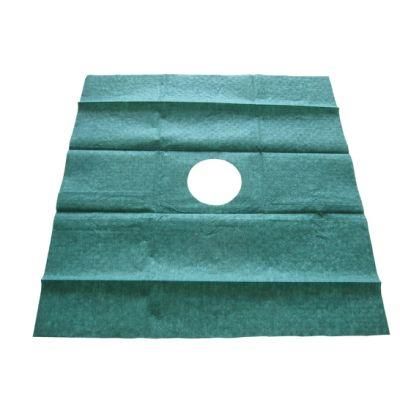 Sterile Poly Material Disposable Surgical Split Drape for Orthopedic Operation