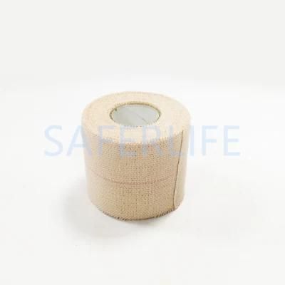 Sport Strong Adhesive Heavy Duty Cotton Elastic Adhesive Bandage Eab Strapping Tape for Ankle