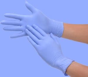 Customized Disposible Powder Free Nitrile Gloves Size From S to XL