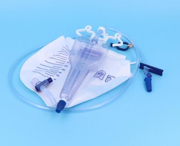 Manufacturer Sterile Disposable Medical Surgical Sterile Economic Urine Drainage Bag Manufacturer Without Outlet for Hospital Home Made From Medical Grade PVC