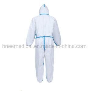 Hot Selling Disposable Medical Overall Protective Clothing for Hospital Virus Isolation