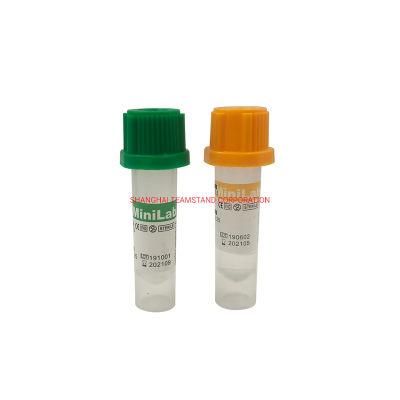 Factory Price Medical Disposable Mini Blood Collection Tube Micro Plain vacuum Blood Collection Tube with Clot Activator Gel &amp; Separation Gel