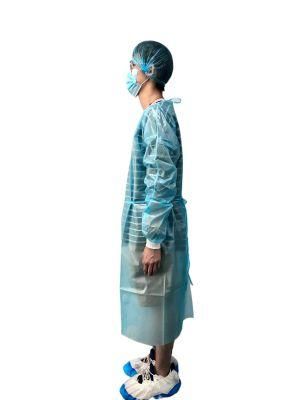Dental Disposable Pppe Medical Surgical Isolation Gown for Hospital Use