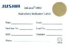 Jusha Steam Sterilization Indicator Label, Hospital Indicator Label