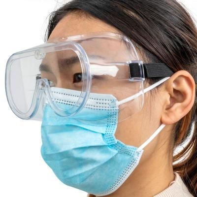 Protective Safety Eye Shield Glasses Anti Fog Isolation Goggle