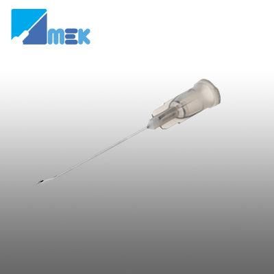 Straight Huber Needle with Disposable Hub