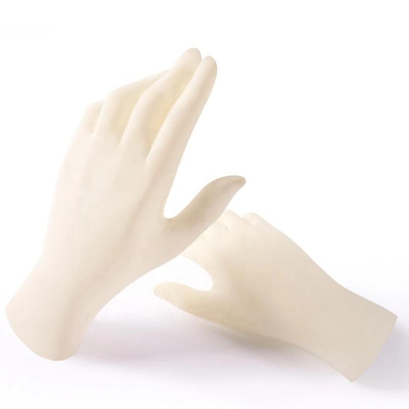 Disposable Latex Glove Powder-Free Latex, Examination Gloves Powdered Free