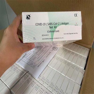 Accurate Nasal Nasopharyngeal Oropharyngeal Swab Influenza Antigen Rapid Test Kit for Germany UK Market