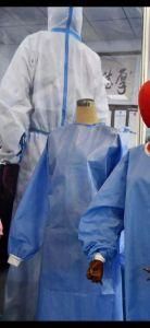 Blue Color Single Use Protective Surgical Gowns