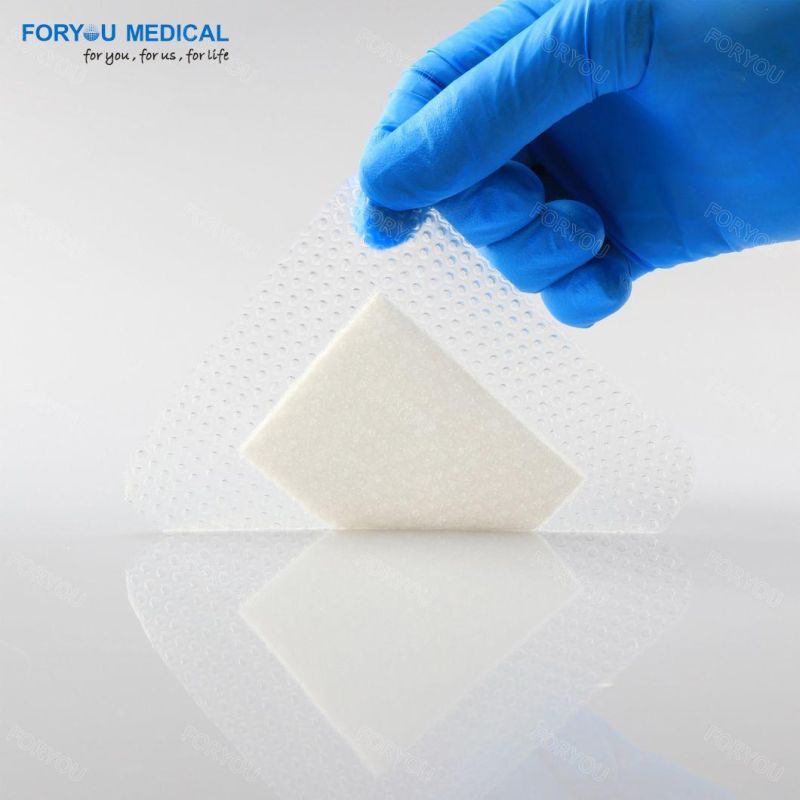 Medical Wound Dressing Soft Comfortable Silicone Dressing Post Opeartion Use