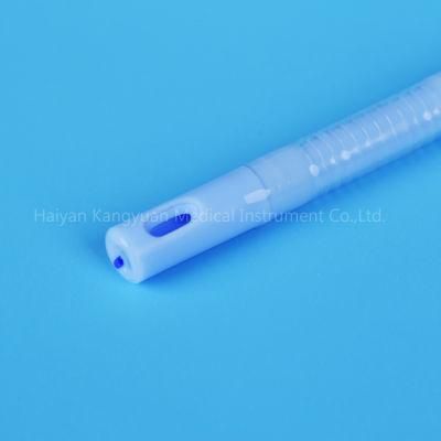 Integrated Flat Balloon Silicone Urinary Catheter with Unibal Integral Balloon Technology Open Tipped Suprapubic Use 2 Way Blue