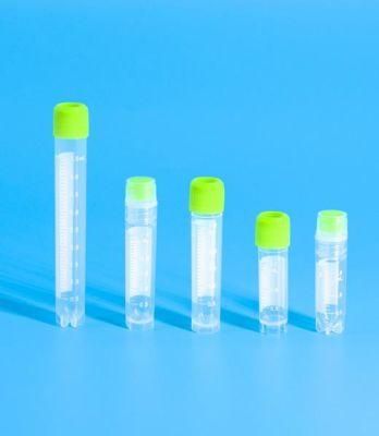 Lab Supplies Polypropylene Plastic 1.5ml 2D Barcode Scanner Cryo Vials Cryogenic Cryovial Tube Freezing Tube