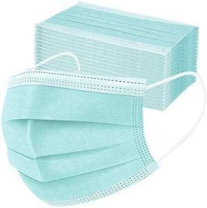 Daily Protection Civil Use Disposable Blue Non Sterilization Non-Woven Melt-Blown Face Mask