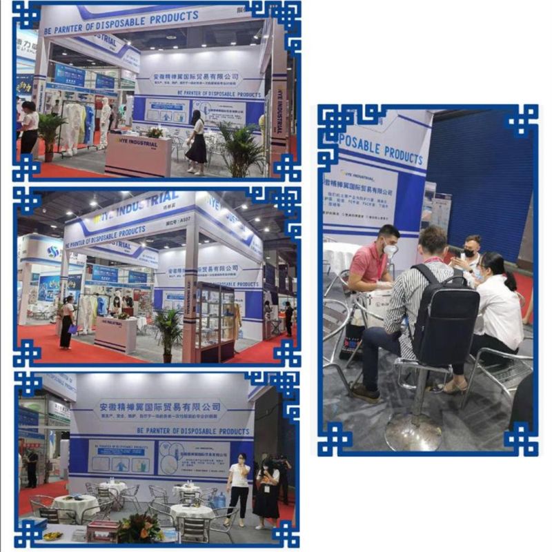 Non-Woven Full Body Coverall Disposable Surgical Protective Suits Disposable Surgical Gown Non-Sterile PP+PE Fabric Gown