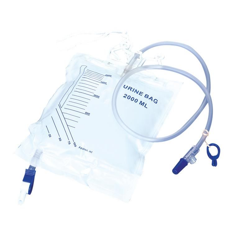 2000ml Medical Urine Drainage Bag Urine Bag