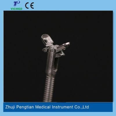 Stainless Steel Disposable Biopsy Forceps for Endoscopy Oval Cup Non-Coated
